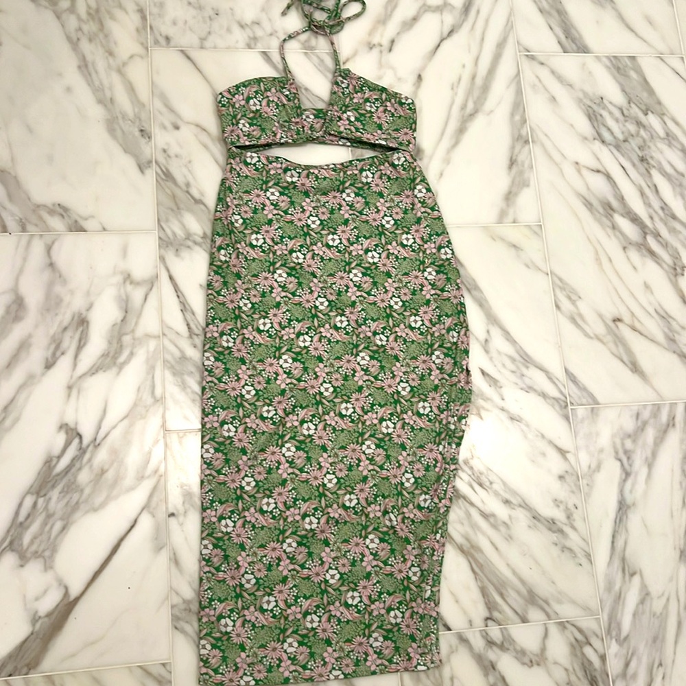 RESA tight floral dress
